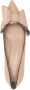 Ferragamo Double Bow leather pumps Brown - Thumbnail 4