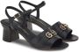 Ferragamo Double Gancini 55mm sandals Black - Thumbnail 2