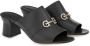 Ferragamo Double Gancini 55mm sandals Black - Thumbnail 2