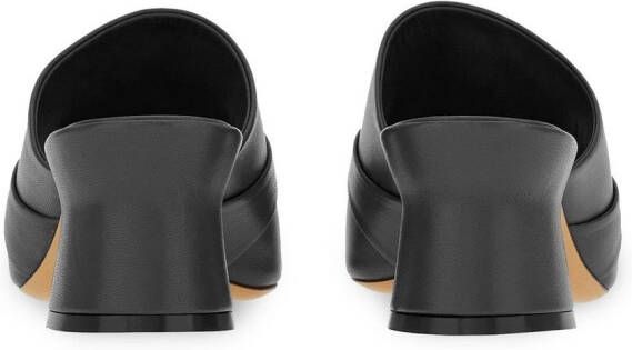 Ferragamo Double Gancini 55mm sandals Black