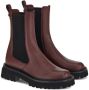 Ferragamo Double Gancini chelsea boots Red - Thumbnail 2