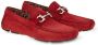 Ferragamo Driver Gancini-ornament loafers Red - Thumbnail 2