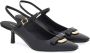 Ferragamo Drop Bow 55mm pumps Black - Thumbnail 2