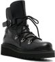 Ferragamo Elimo lace-up leather boots Black - Thumbnail 2