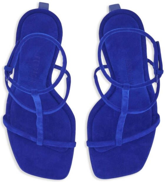 Ferragamo Elina 100mm open-toe sandals Blue