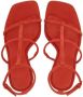 Ferragamo Elina 105mm suede sandals Red - Thumbnail 4