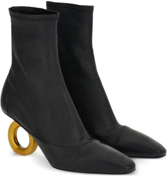 Ferragamo Elina 70mm ankle boots Black