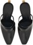 Ferragamo Elina 70mm sculpted-heel leather mules Black - Thumbnail 3
