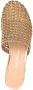 Ferragamo Ellas knotted leather mules Gold - Thumbnail 4