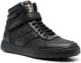 Ferragamo embossed hi-top sneakers Black - Thumbnail 2