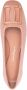 Ferragamo embossed-logo plaque ballerina shoes Pink - Thumbnail 4