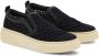 Ferragamo embroidered slip-on sneakers Black - Thumbnail 2