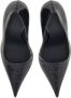 Ferragamo Eva 105mm crocodile-embossed pumps Black - Thumbnail 4