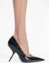 Ferragamo Eva 105mm crocodile-embossed pumps Black - Thumbnail 5