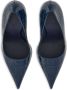 Ferragamo Eva 120mm crocodile-effect pumps Blue - Thumbnail 3