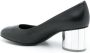 Ferragamo Farrah slip-on leather pumps Black - Thumbnail 3