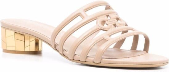 Ferragamo Finn 30mm sandals Neutrals