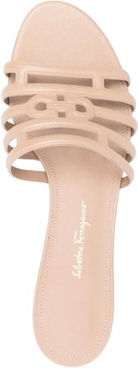 Ferragamo Finn 30mm sandals Neutrals
