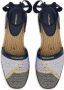 Ferragamo flat raffia espadrilles Purple - Thumbnail 4