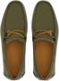 Ferragamo Front 4 suede loafers Green - Thumbnail 4