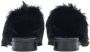 Ferragamo fur pointed-toe slippers Black - Thumbnail 3