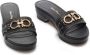 Ferragamo Gancini 45mm leather mules Black - Thumbnail 2