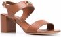 Ferragamo Gancini 55mm sandals Brown - Thumbnail 2