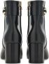Ferragamo Gancini 60mm leather ankle boots Black - Thumbnail 3