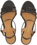 Ferragamo Gancini 70mm wedge sandals Black - Thumbnail 4