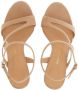 Ferragamo Gancini 85mm suede sandals Neutrals - Thumbnail 4