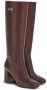 Ferragamo Gancini-bit leather boots Brown - Thumbnail 2