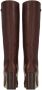 Ferragamo Gancini-bit leather boots Brown - Thumbnail 3