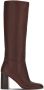 Ferragamo Gancini-bit leather boots Brown - Thumbnail 4