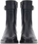 Ferragamo Gancini-buckle leather ankle boots Black - Thumbnail 4