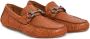 Ferragamo Gancini-buckle leather driving shoes Brown - Thumbnail 2