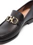 Ferragamo Gancini buckle leather loafers Black - Thumbnail 2