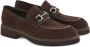 Ferragamo Gancini-buckle leather loafers Brown - Thumbnail 2