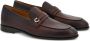 Ferragamo Gancini-buckle leather loafers Brown - Thumbnail 2