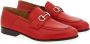 Ferragamo Gancini-buckle leather loafers Red - Thumbnail 2