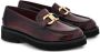 Ferragamo Gancini-buckle leather loafers Red - Thumbnail 2