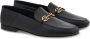 Ferragamo Gancini-charm leather loafers Black - Thumbnail 2