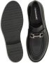 Ferragamo Gancini-charm leather mocassin loafers Black - Thumbnail 5