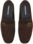 Ferragamo Gancini-charm leather mocassin loafers Brown - Thumbnail 4