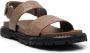 Ferragamo Gancini debossed sandals Brown - Thumbnail 2