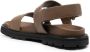 Ferragamo Gancini debossed sandals Brown - Thumbnail 3