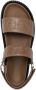 Ferragamo Gancini debossed sandals Brown - Thumbnail 4