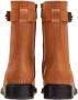Ferragamo Gancini-detail leather ankle boots Brown - Thumbnail 3