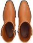 Ferragamo Gancini-detail leather ankle boots Brown - Thumbnail 4