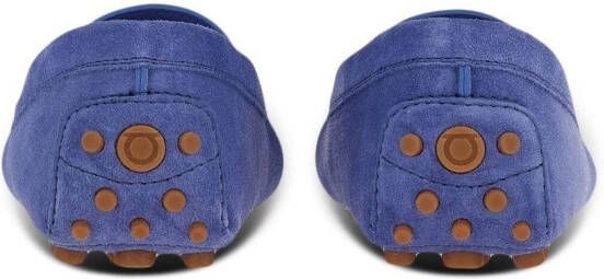 Ferragamo Gancini Driver loafers Blue