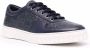 Ferragamo Gancini-embossed leather sneakers Blue - Thumbnail 2